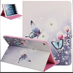 Angelina Bling Fairy girl Butterfly stand and case